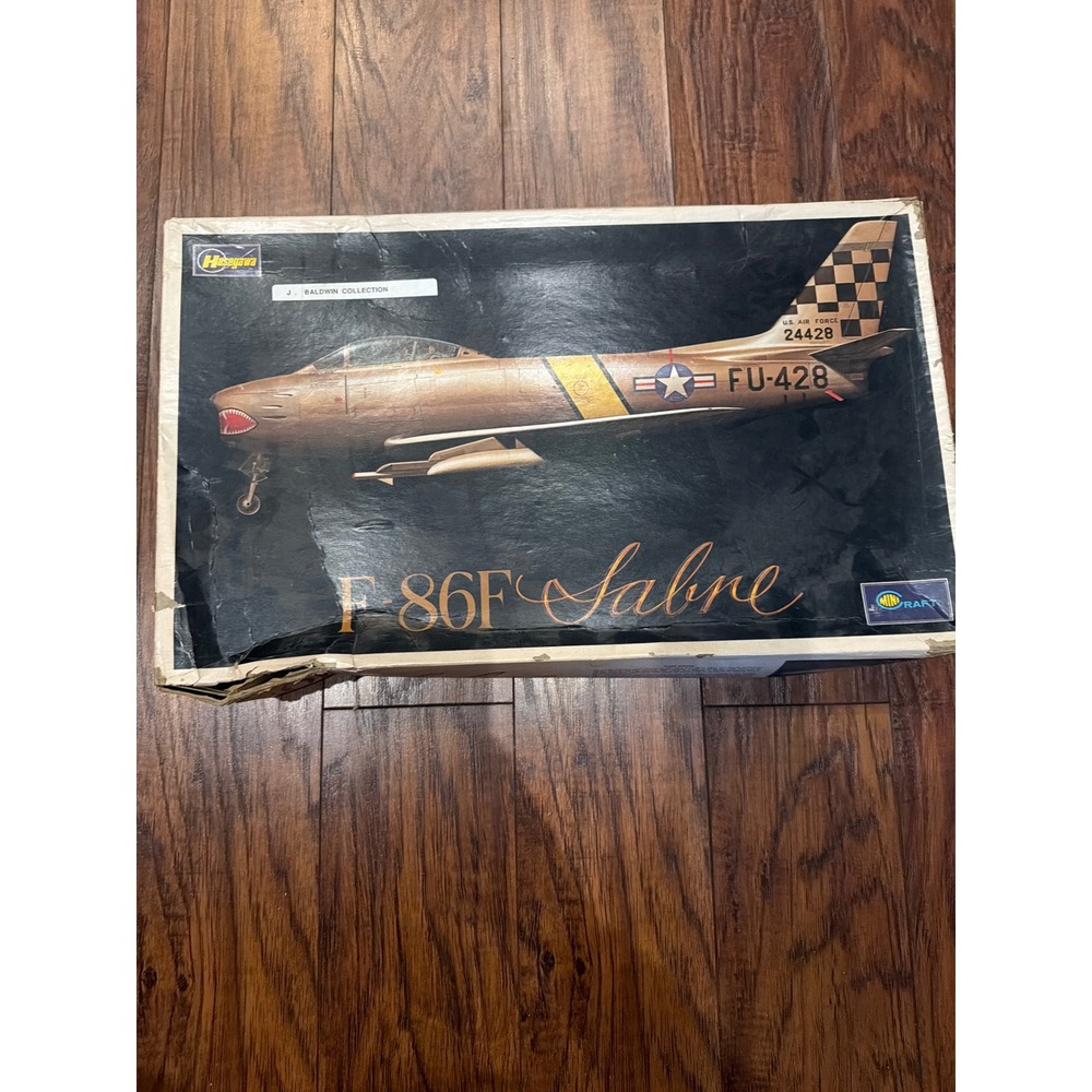 Hasegawa Minicraft F-86F Sabre 1/32 Scale Model Kit Jet Fighter JS-084